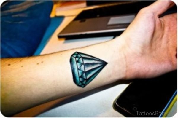 Blue Diamond Tattoo