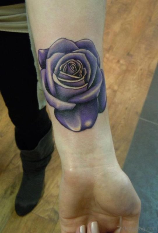 Blue Rose Tattoo 