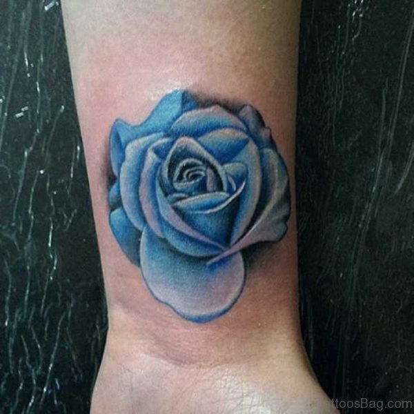 Blue Rose Tattoo