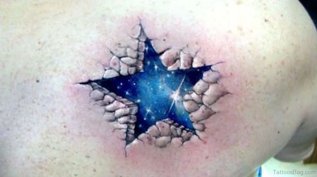 60 Fine Stars Tattoos For Back