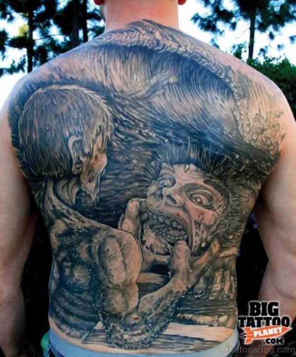 Brilliant  Horror Tattoo