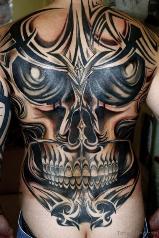 Brilliant Skull Tattoo