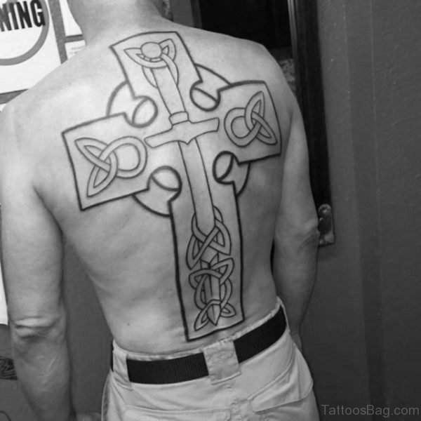 Celtic Cross Sword Tattoo