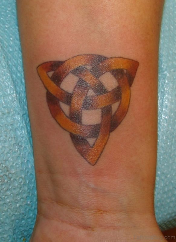Celtic Knot Tattoo For Wrist