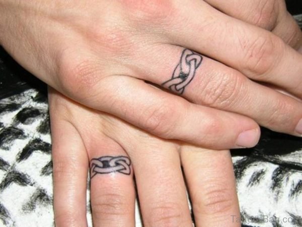 Celtic Tattoo Design On Finger