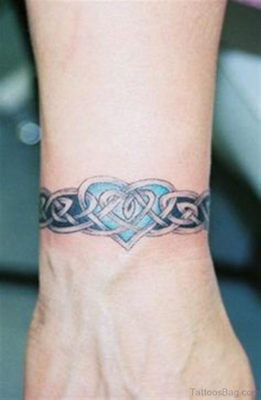 Celtic Tattoo Design On Wrist