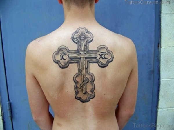 Classic Cross Tattoo