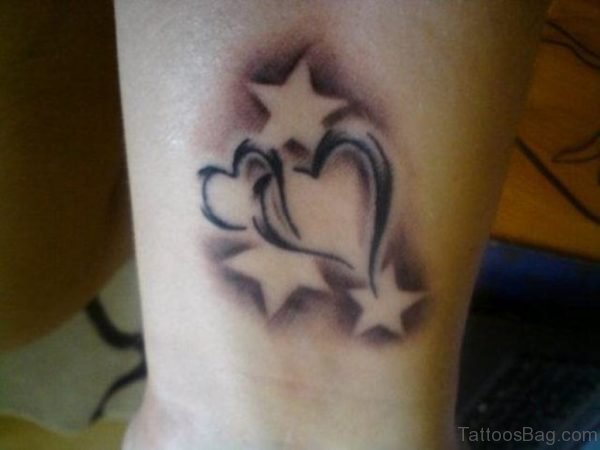 Combined Heart Tattoo