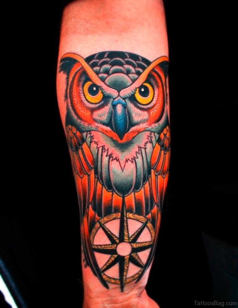 36 Perfect Owl Tattoos On Wrist