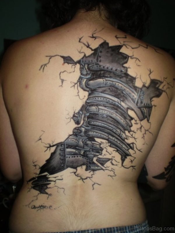Cool Back Tattoo