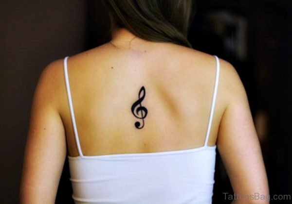 Cool  Music Note Tattoo
