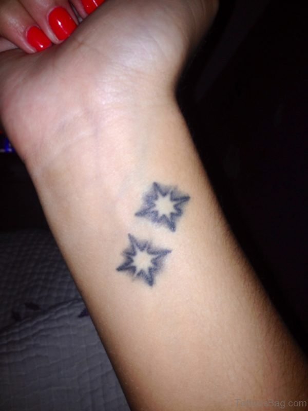 Amazing Cool Stars Tattoo