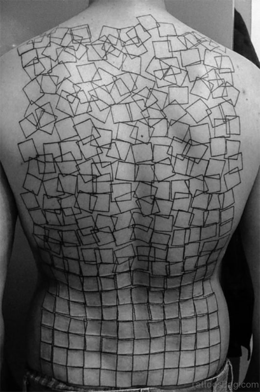 Crazy Geometric Tattoo