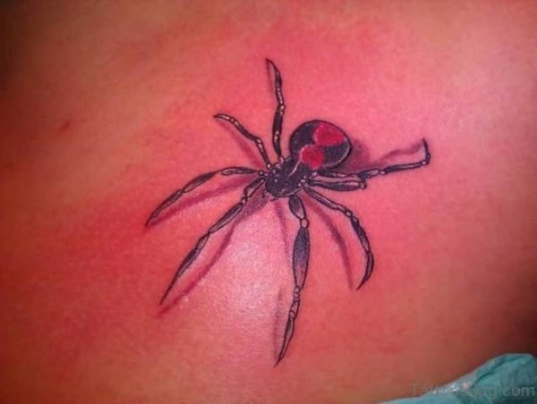 Creative Spider Tattoo Design