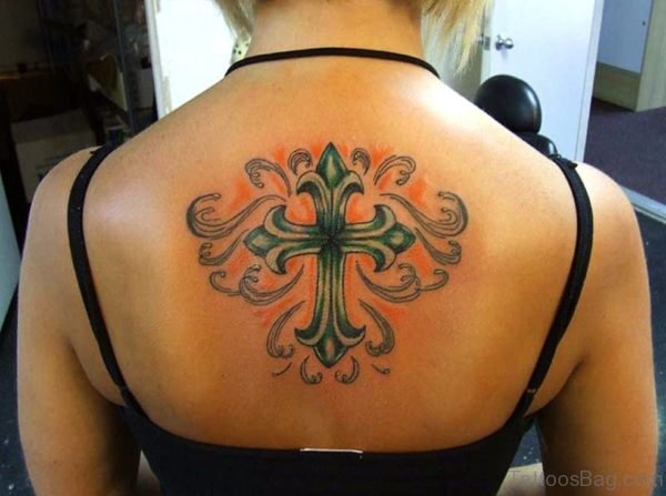 Best Cross Tattoo On Back