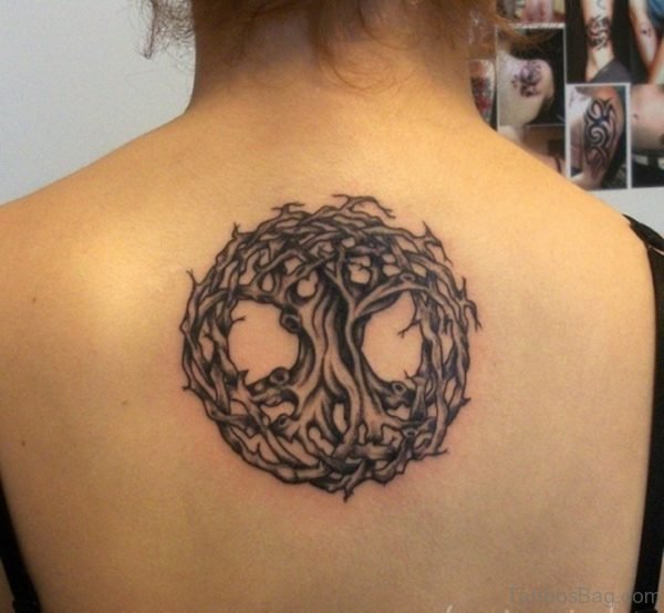 Cute Celtic Tree Tattoo