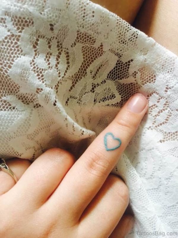 Cute Heart Tattoo