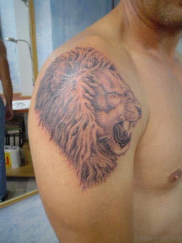 Cute Lion Tattoo