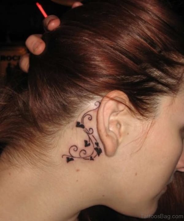 Cute Little Hearts Tattoo