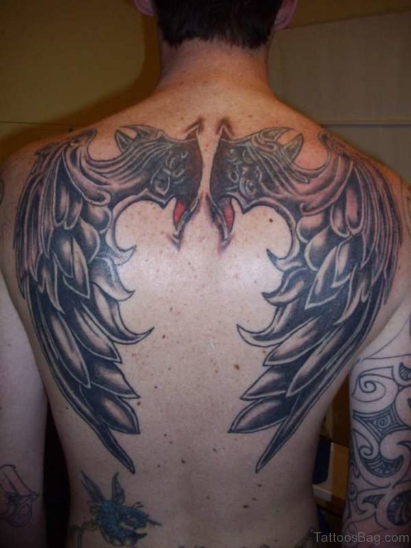 Demon Wings Tattoo Design