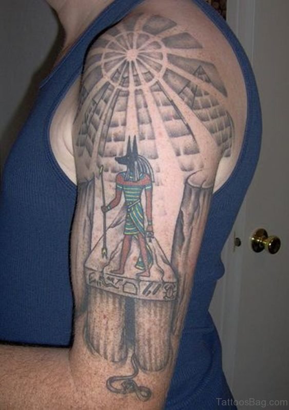 Egyptian Colorful Tattoo