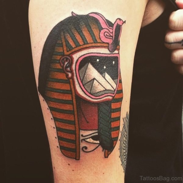 Egyptian Mask Tattoo