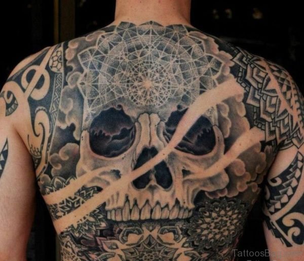 Elegant Skull Tattoo