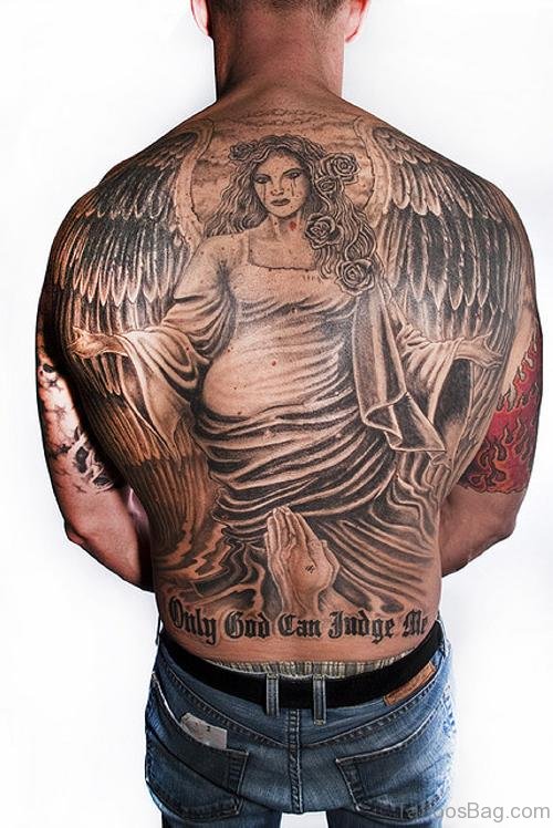 Awesome Angel Tattoo