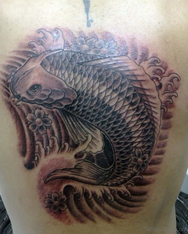 Elegant Fish Tattoo Design
