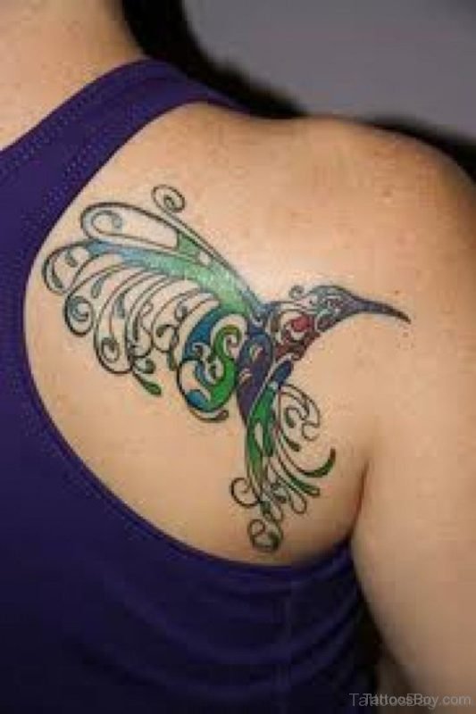 Hummingbird Tattoo Design