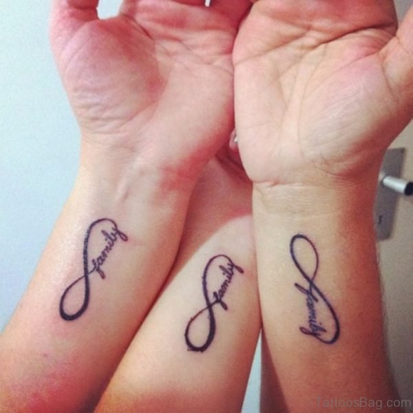 Elegant Infinity Tattoo