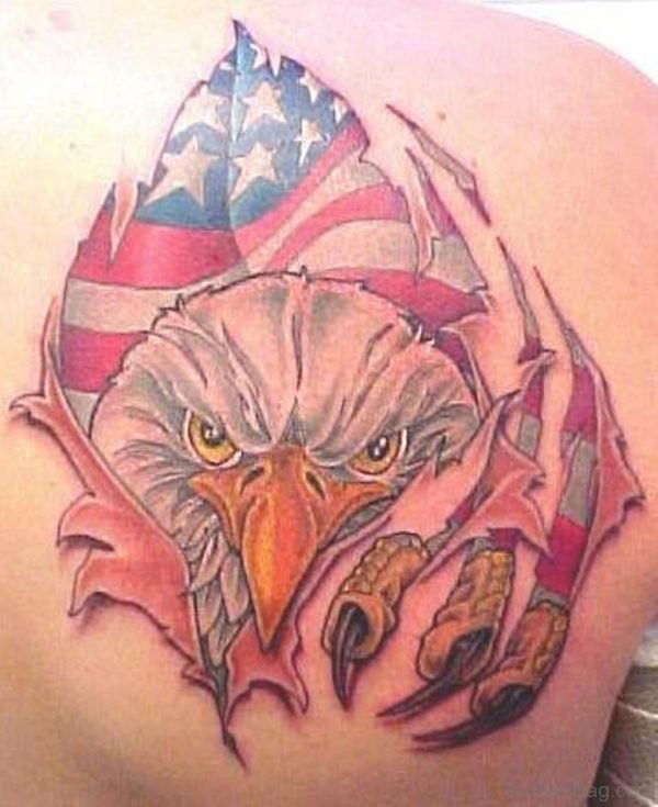 Elegant Patriotic Tattoo