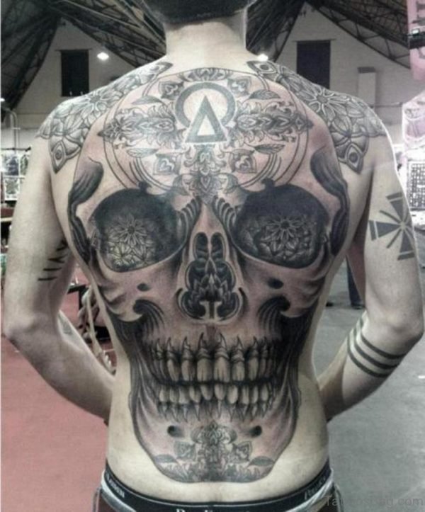 Elegant Skull Tattoo