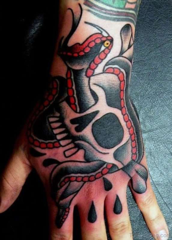 Elegant Snake Tattoo