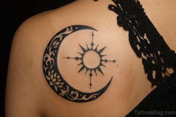 Elegant Sun Tattoo