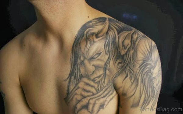 Evil Tattoo For Men