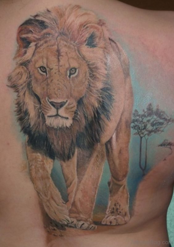 Excellent Lion Tattoo