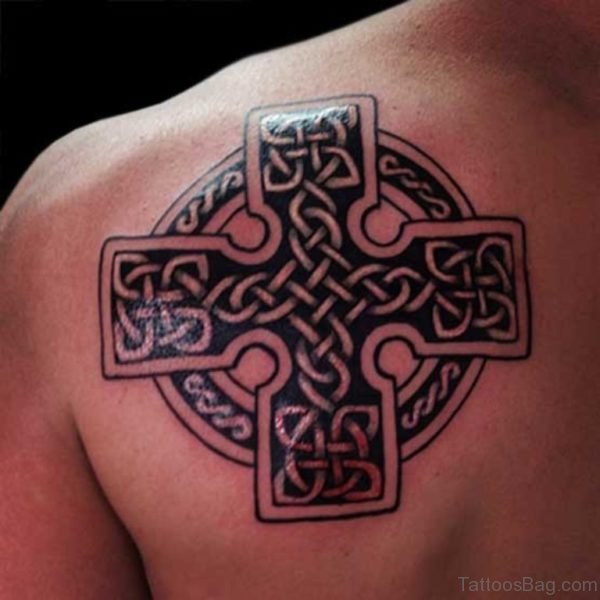 Fabulous Celtic Cross Tattoo