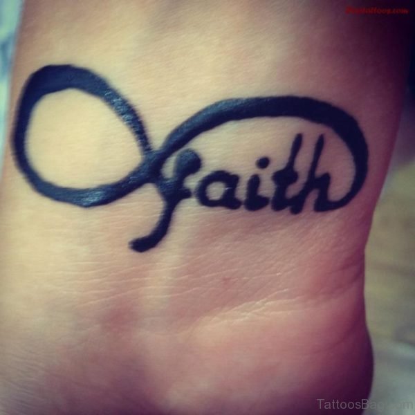 Faith And Infinity Tattoo 