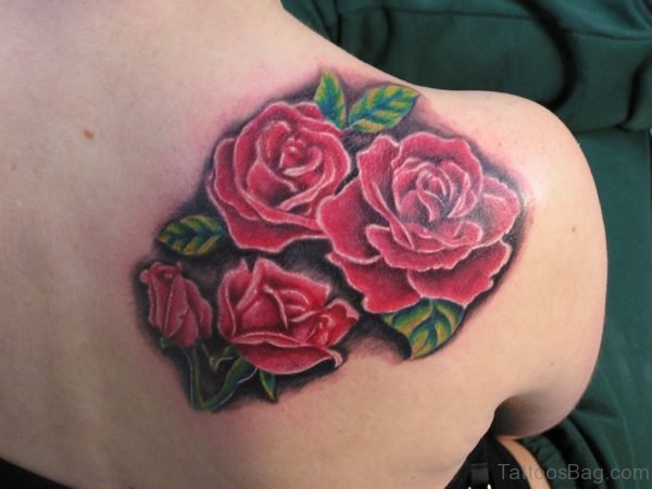 Fancy Rose Tattoo 