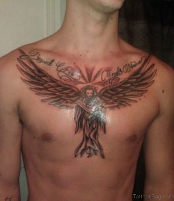 Fantastic Angel Tattoo