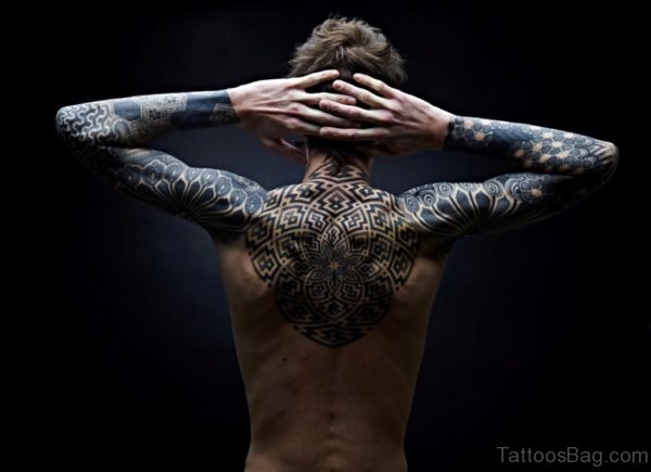 Fantastic Back Tattoo