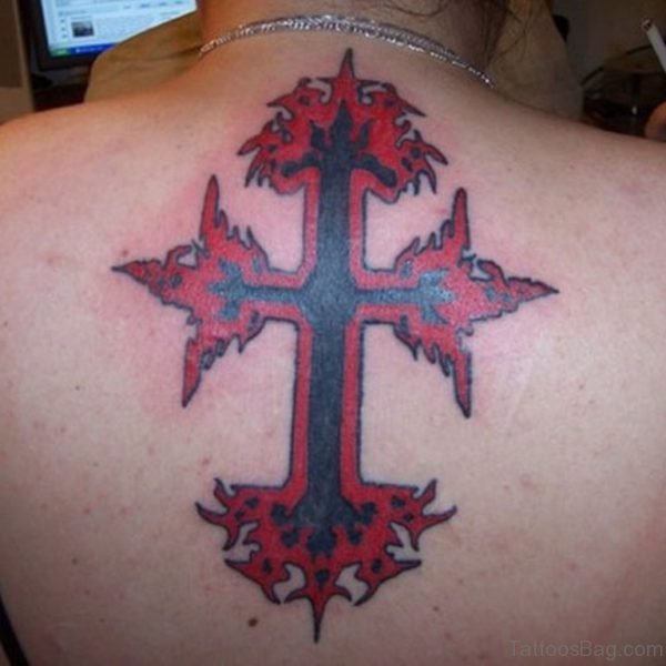 Fantastic  Cross Tattoo Design