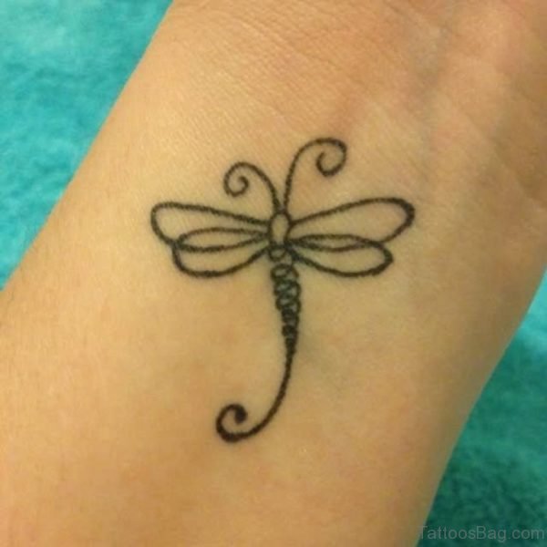 Fantastic Dragonfly Tattoo
