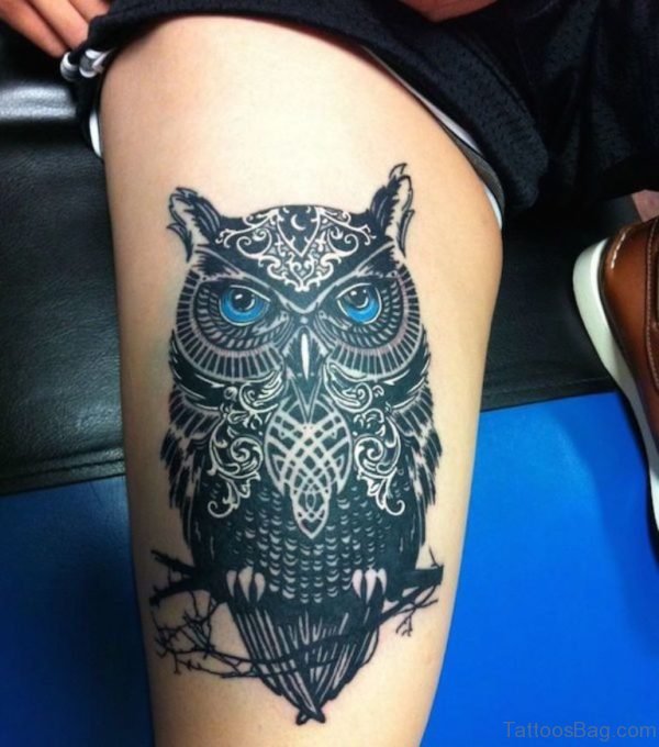 Fantastic Owl Tattoo