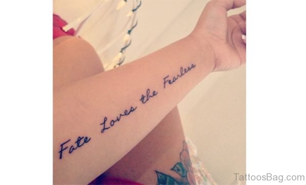 Fate Loves The Fearless