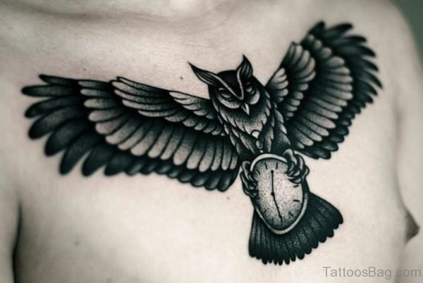 Fine Owl Tattoo