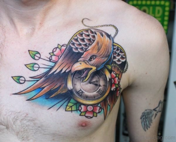 Funky Eagle Tattoo