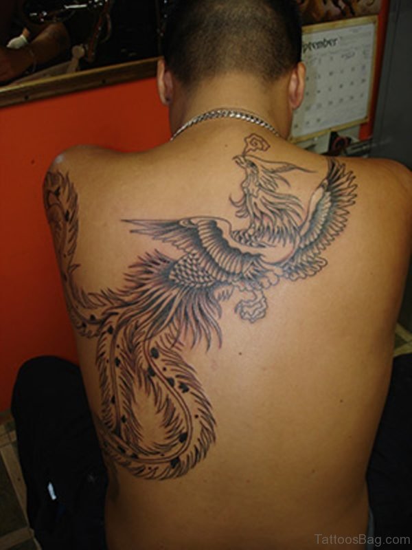 Funky Phoenix Tattoo