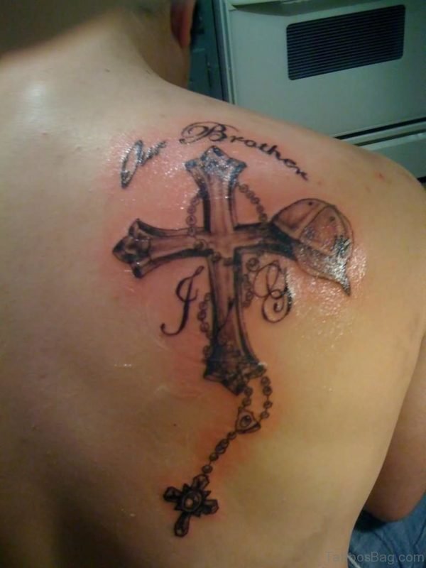 Funky Rosary Tattoo